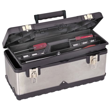 20 steel tool box|harbor freight metal tool box.